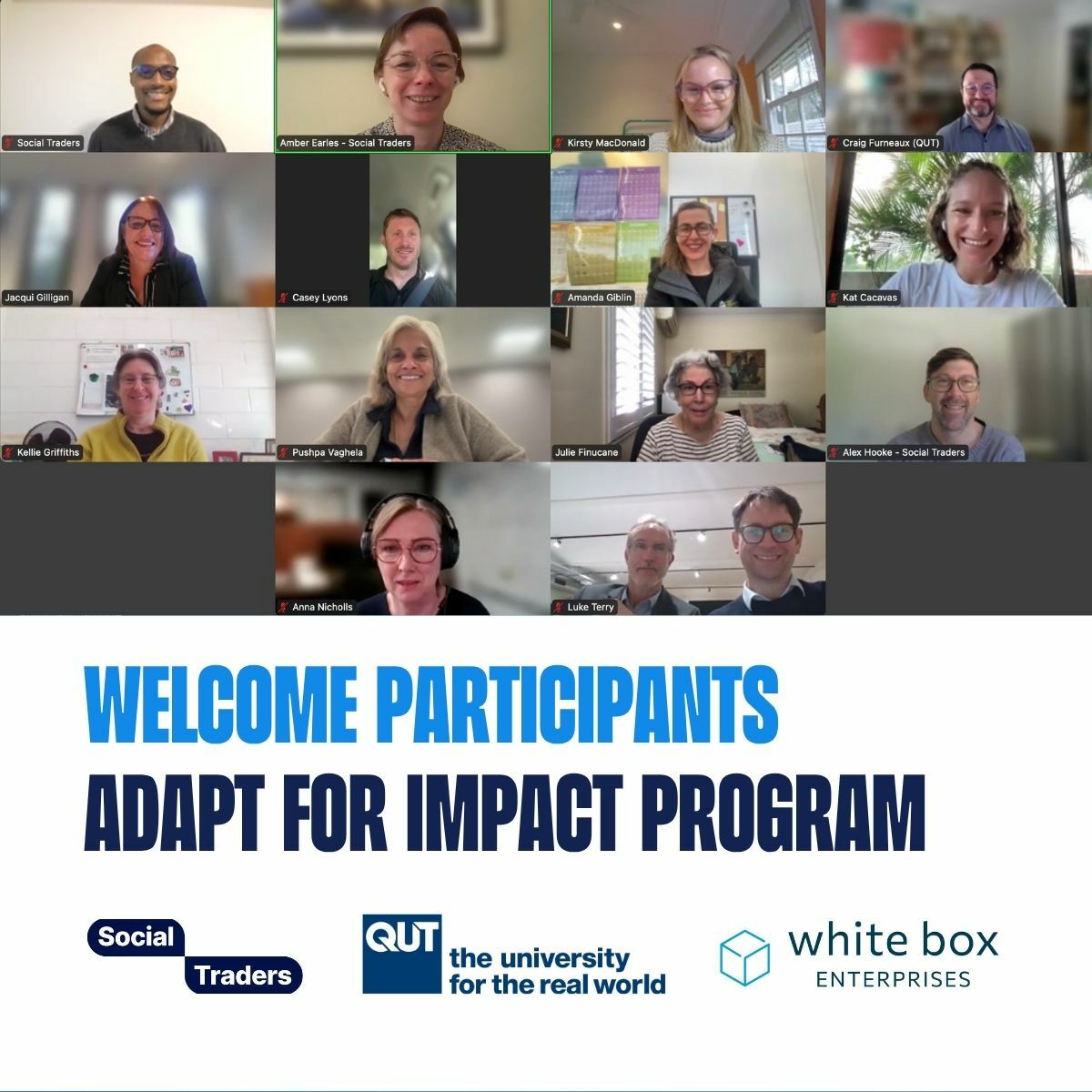 Adapt for Impact participants